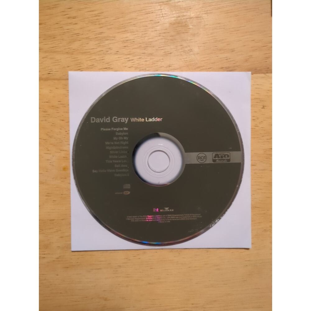 David Gray White Ladder Audio CD ONLY